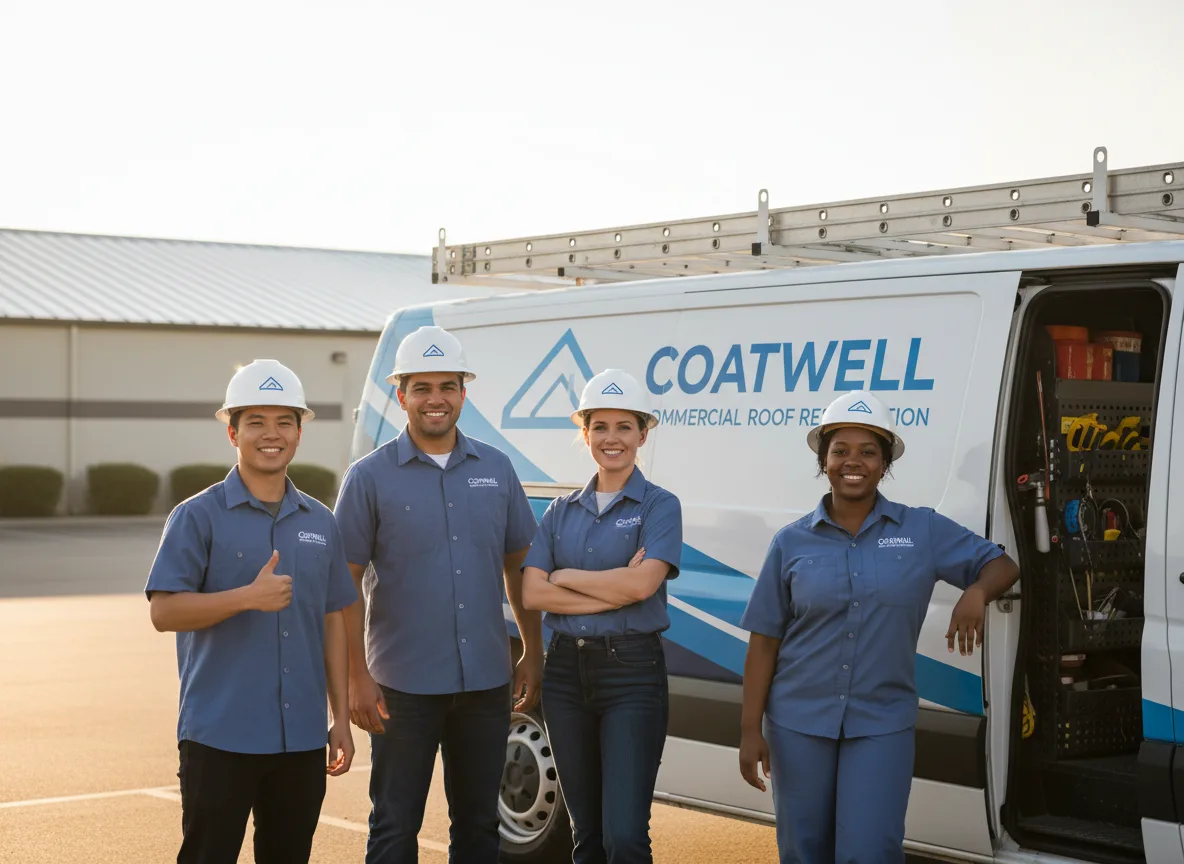 Commercial roof coating company in Des Moines, IA